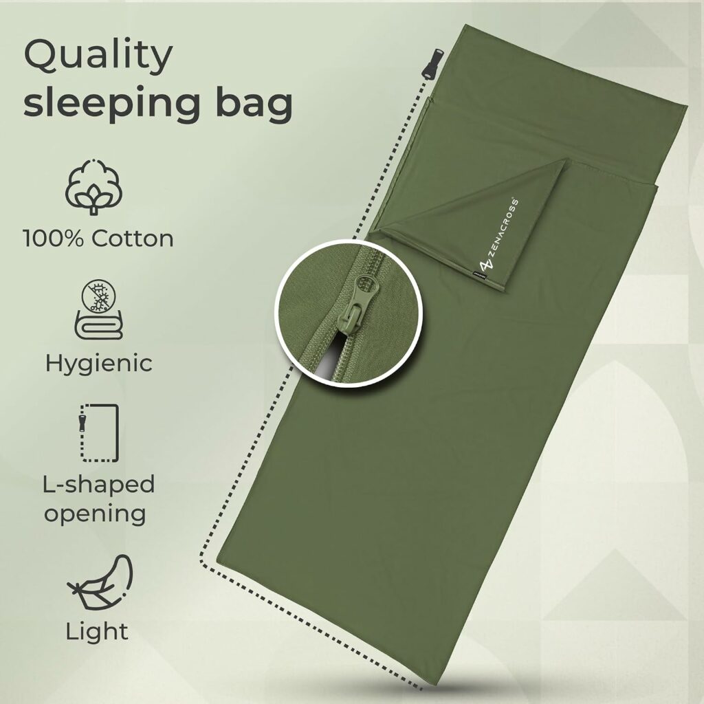 Zenacross Cotton Sleeping Bag Liner – photo 2