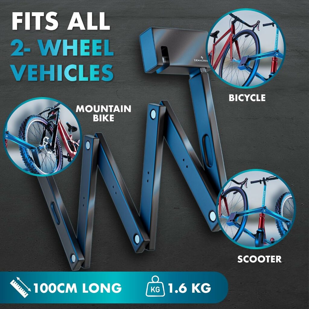 Zenacross Folding Bike Lock – photo 4