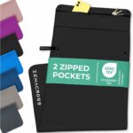Zenacross Gym Towel with Zip Pockets