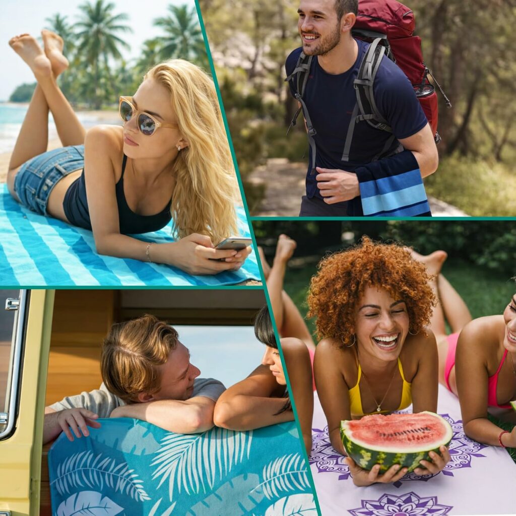 Zenacross Microfibre Beach Towel – Prints – photo 7