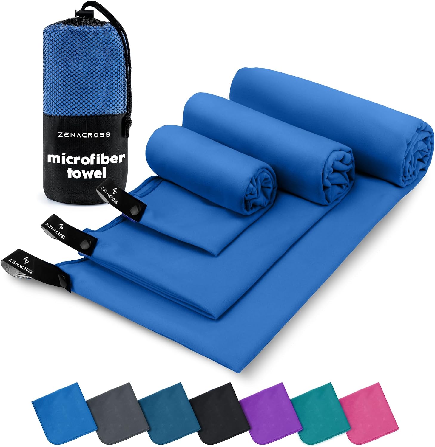 Zenacross Microfibre Towel with Carry Bag