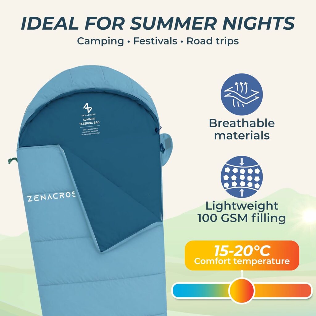 Zenacross Summer Sleeping Bag – photo 2