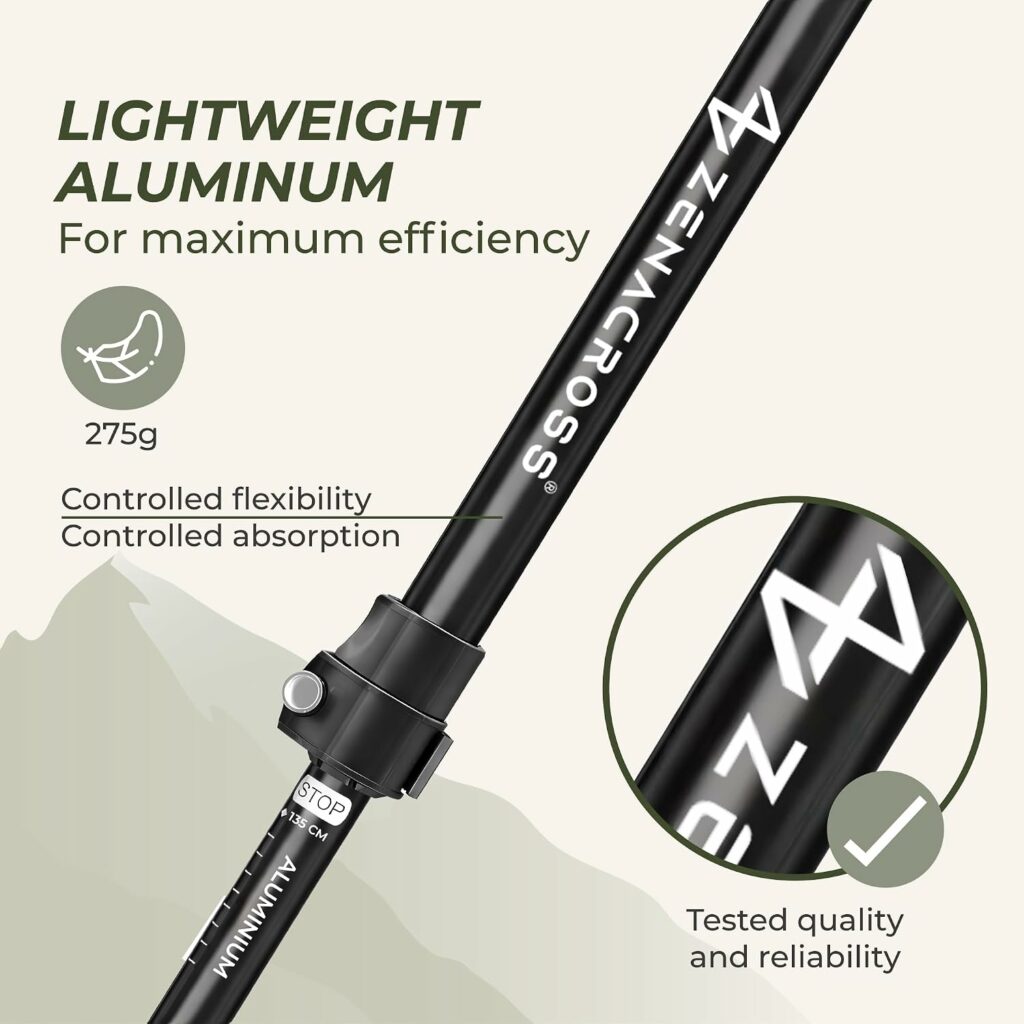 Zenacross Telescopic Hiking Poles – photo 2