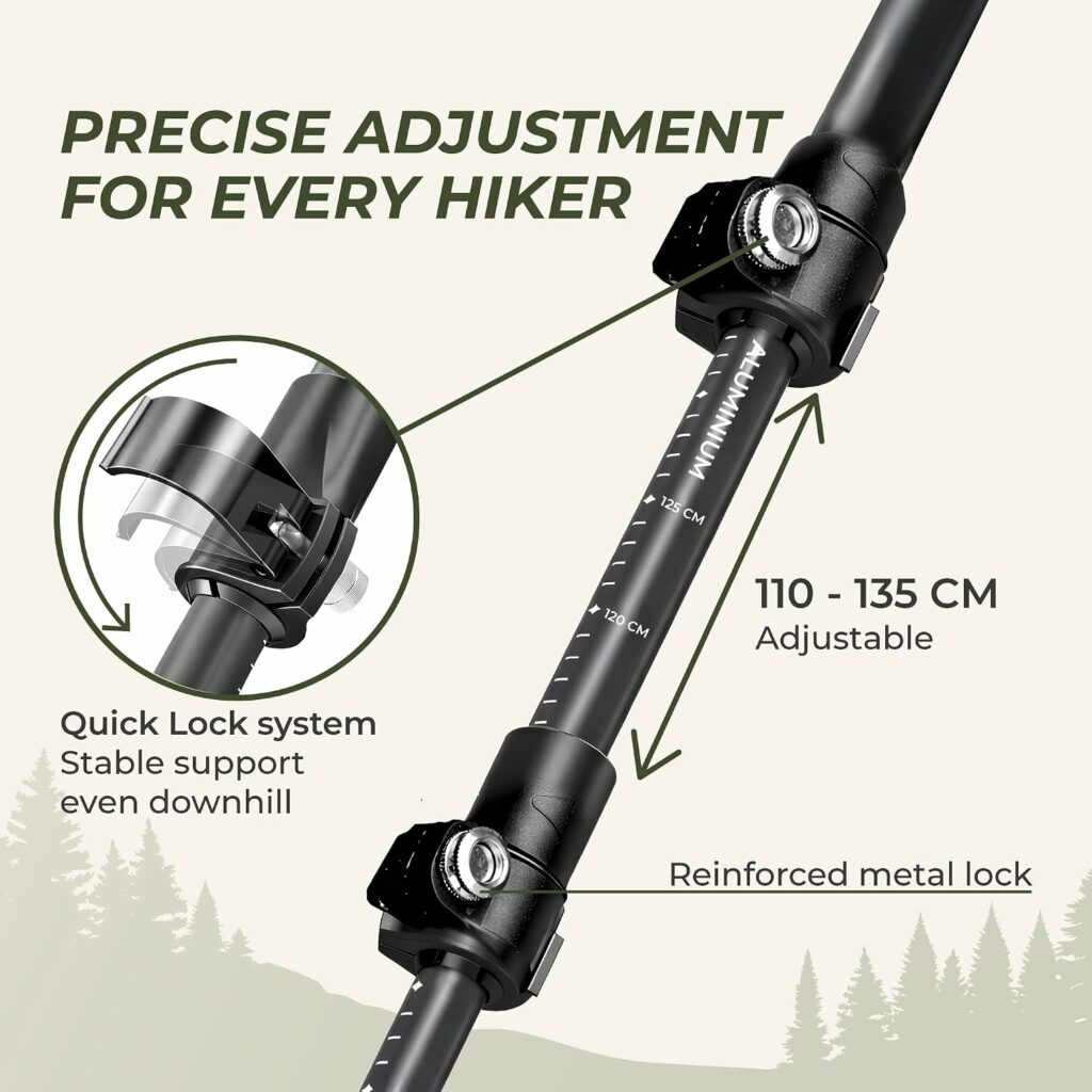 Zenacross Telescopic Hiking Poles – photo 4