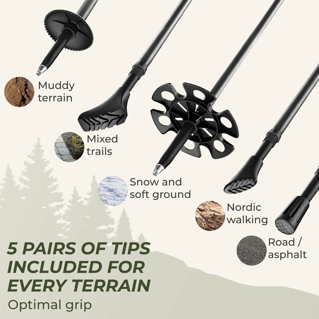 Zenacross Telescopic Hiking Poles – photo 6